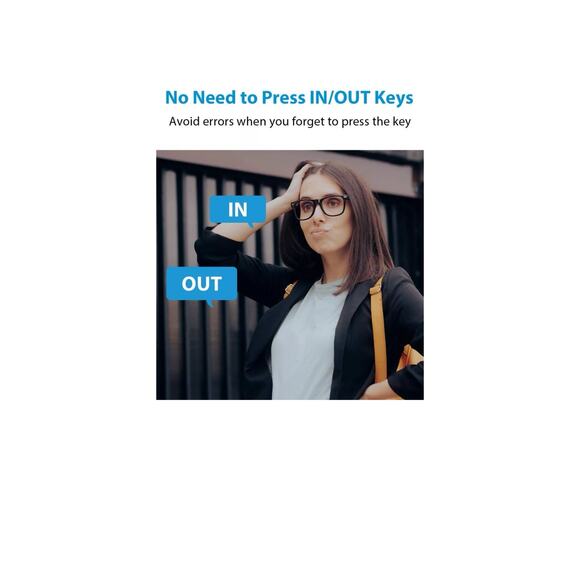 NGTeco Time Clocks for Employees Small Business WiFi Biometric Fingerprint Time - Picture 5 of 13